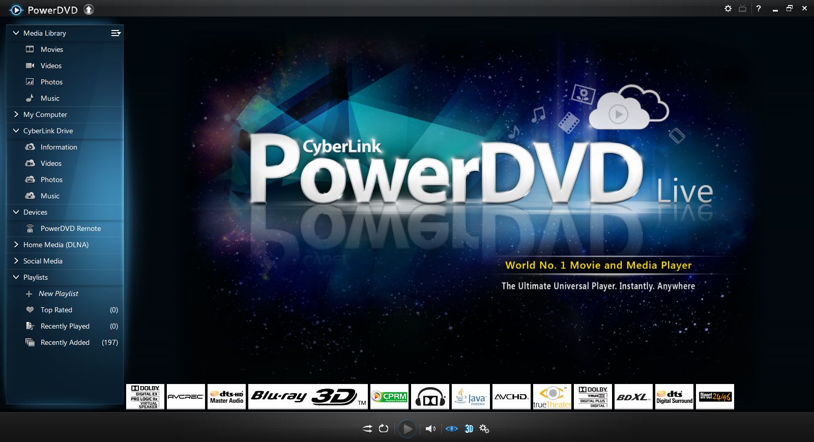 power dvd player software full version